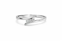 Ring Idee Preziose dal 1987 Woman in White Gold Diamante IP.AK18B/38D